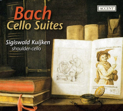 the album cover for J Bach S / Kuijken - Cello Suites