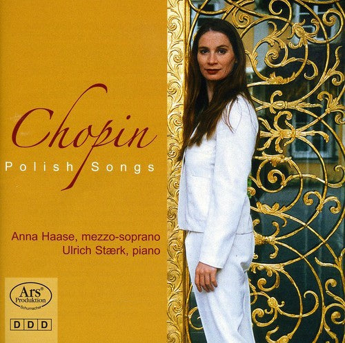 the album cover for Anna Haase - Polish Songs