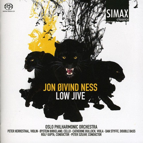 the album cover for Oivind Jon Ness - Low Jive / Violin Cto: Mad Cap Tootling