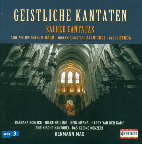 the album cover for Hermann Max - Gerechte Ob Er Gleich Zu Zeitlich Stirbt