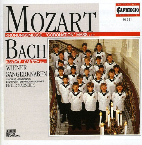 the album cover for Peter Marschik - Coronation Mass / Cantata