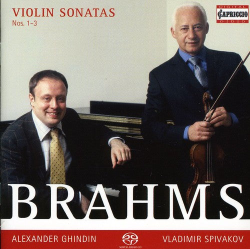 the album cover for Vladimir Spivakov - Violin Sonatas 1-3