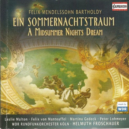 the album cover for Helmuth Froschauer - Midsummer Night's Dream