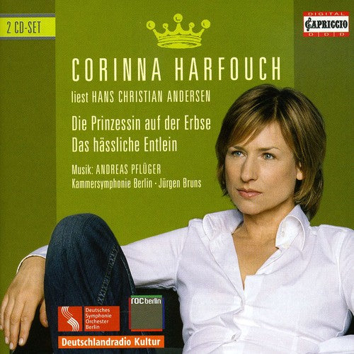 the album cover for Jurgen Bruns - Princess & the Pea / Das Hassliche Entlein