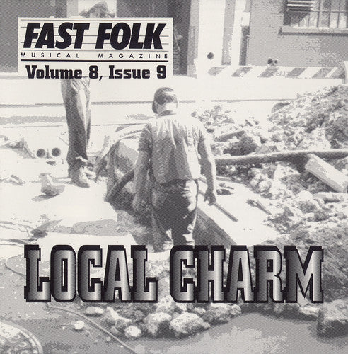 the album cover for Fast Folk Musical Magazine - Fast Folk Musical Magazine (9) Local CH 8 / Various