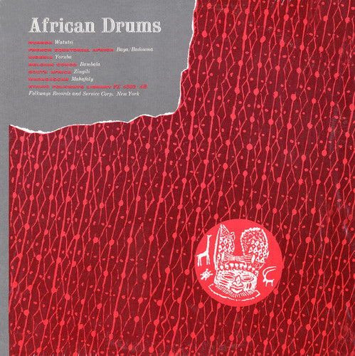 the album cover for African & Afro-American Drums - African & Afro-American / Various