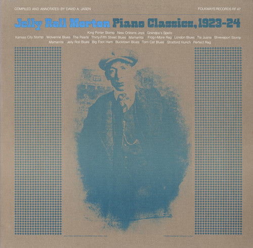 the album cover for Jelly Roll Morton - Jelly Roll Morton Piano Classics, 1923-24