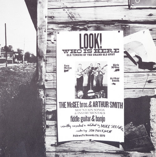 the album cover for Mcgee Brothers & Arthur Smith - Look! Who's Here: Old Timers of the Grand Ole Opry