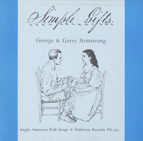 the album cover for George & Gerry Armstrong - Simple Gifts