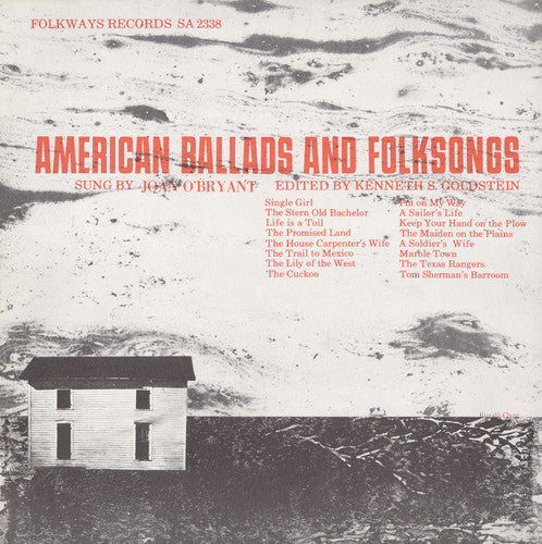 the album cover for Joan O'Bryant - American Ballads and Folksongs