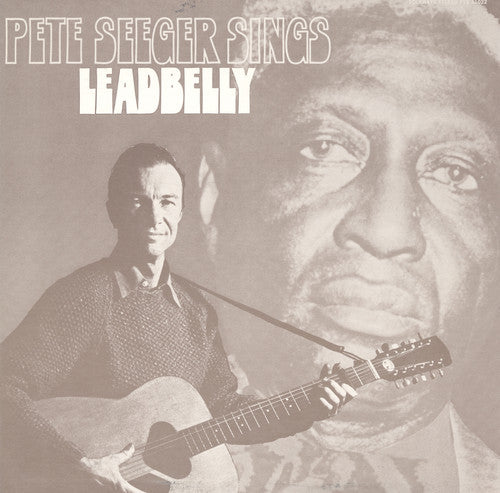 the album cover for Pete Seeger - Pete Seeger Sings Lead Belly