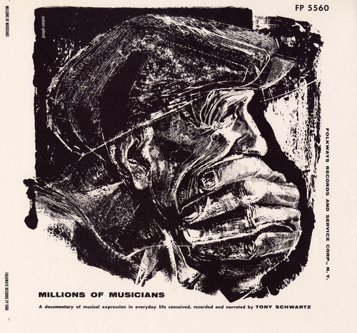 the album cover for Tony Schwartz - Millions of Musicians
