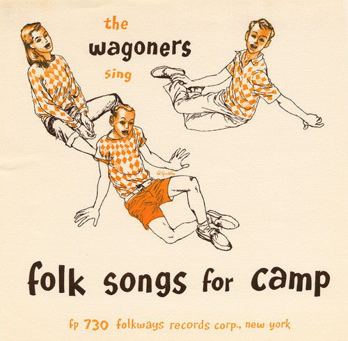 the album cover for The Wagoners - The Wagoners Sing Folk Songs for Camp