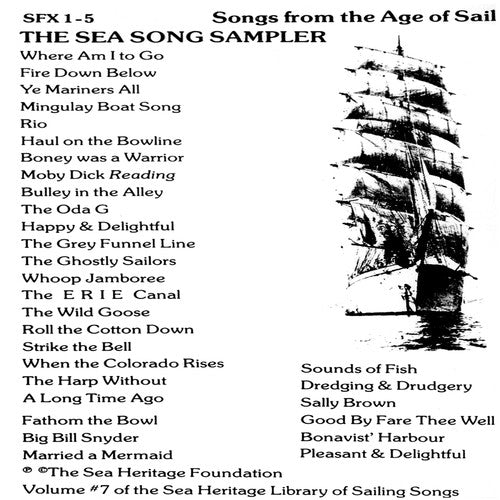 the album cover for Sea Song Sampler - Sea Song Sampler / Various