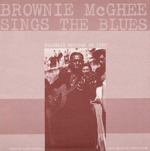 the album cover for Brownie Mcghee - Brownie McGhee Sings the Blues