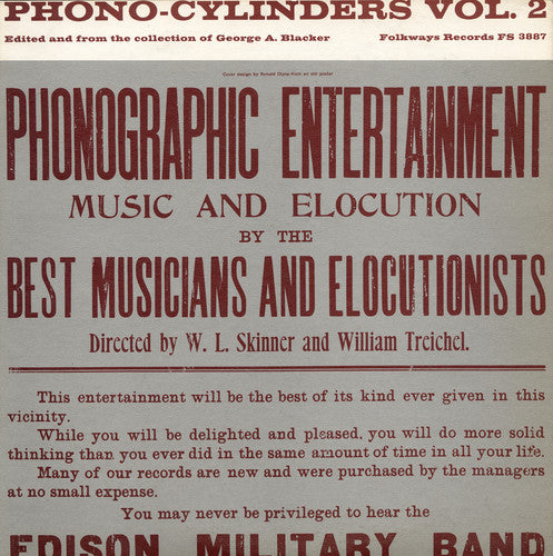 the album cover for Various Artists - Phono-Cylinders 2 / Various