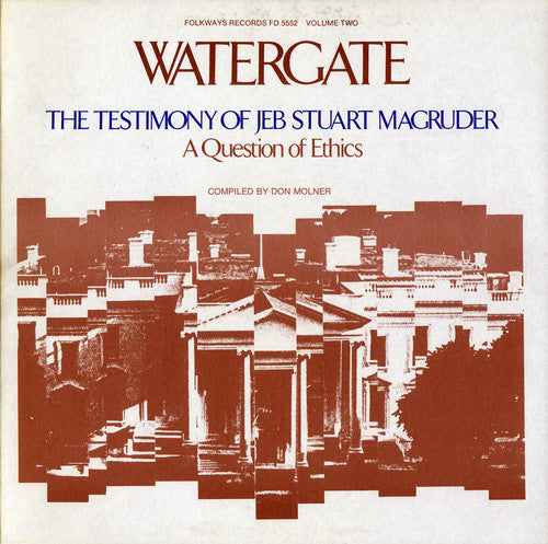 the album cover for Watergate2 Testimony / Var - Watergate.2: Testimony / Various