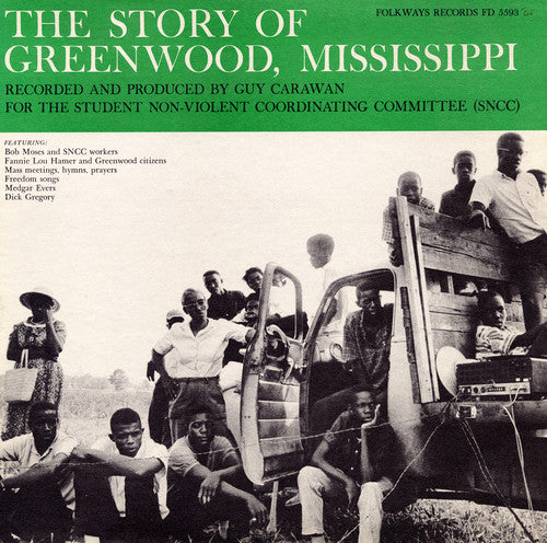 the album cover for Story Of Greenwood Mississippi - Story Greenwood Miss / Various