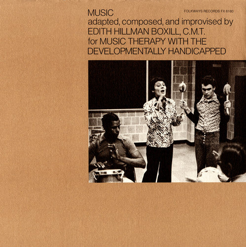 the album cover for Edith Boxill Hillman - Music Therapy with the Developmentally Handicapped