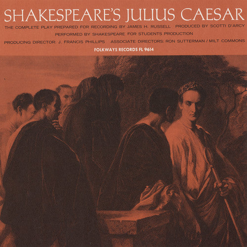 the album cover for Shakespeare For Students Company - Shakespeare's Julius Caesar: The Complete Play
