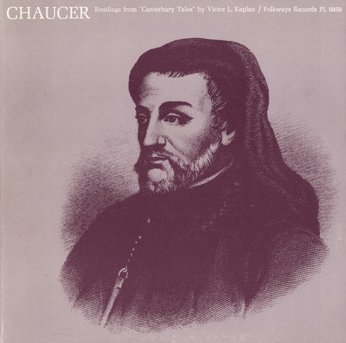 the album cover for Victor Kaplan L - Chaucer: Readings from Canterbury Tales