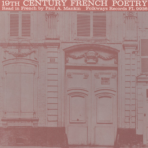 the album cover for Paul Mankin A - 19th Century French Poetry