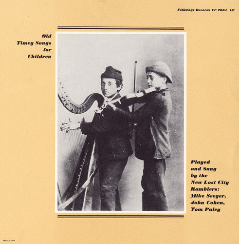 the album cover for The New Lost City Ramblers - Old Timey Songs for Children