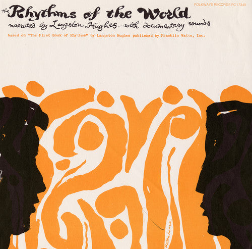 the album cover for Langston Hughes - Rhythms of the World