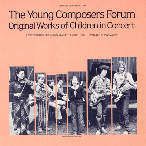 the album cover for The Young Composers Forum - Original Works of Children in Concert