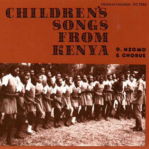 the album cover for David Nzomo & Chorus - Children's Songs from Kenya