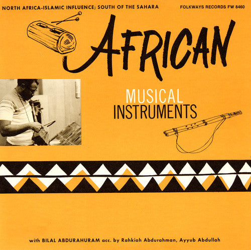 the album cover for Bilal Abdurahman - African Musical Instruments