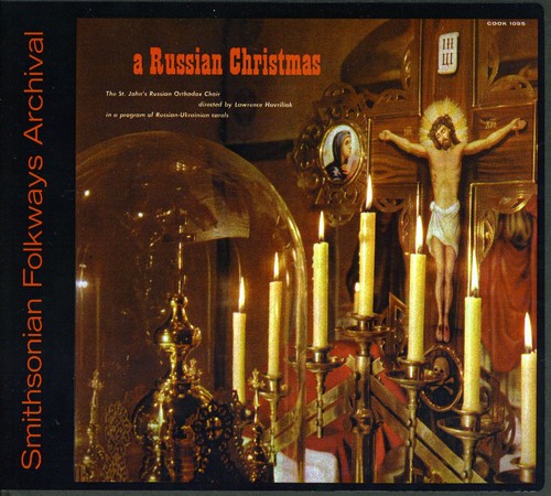 the album cover for St. John's Russian Orthodox Choir - A Russian Christmas