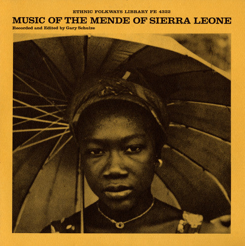 the album cover for Music Of The Mende Of Sierra Leone - Mende of Sierra Leone / Various