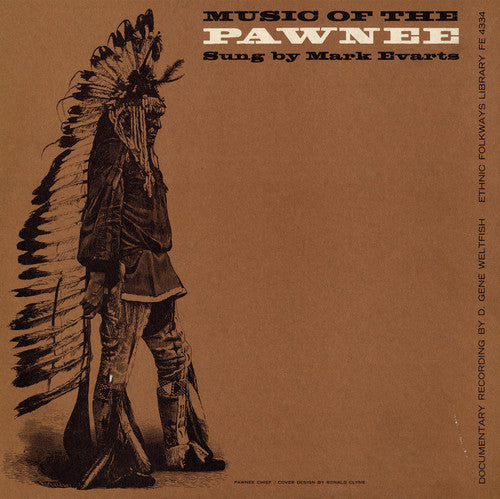 the album cover for Mark Evarts - Music of the Pawnee
