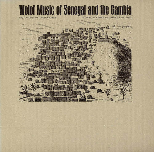 the album cover for Wolof Music Of Senegal & The Gambia - Senegal & the Gambia / Various