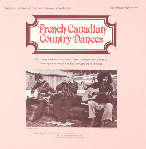 the album cover for AimÃ© CagnÃ© - French Canadian Country Dances