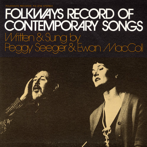 the album cover for Maccoll/Seeger - Folkways Record of Contemporary Songs