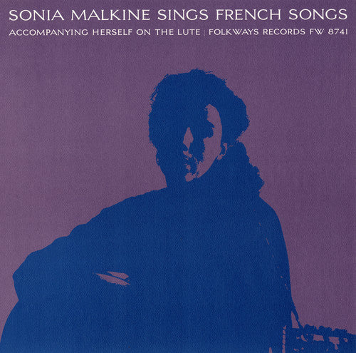 the album cover for Sonia Malkine - Sonia Malkine Sings French Folk Songs
