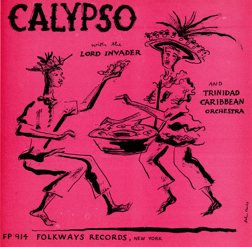the album cover for Lord Invader - Calypso