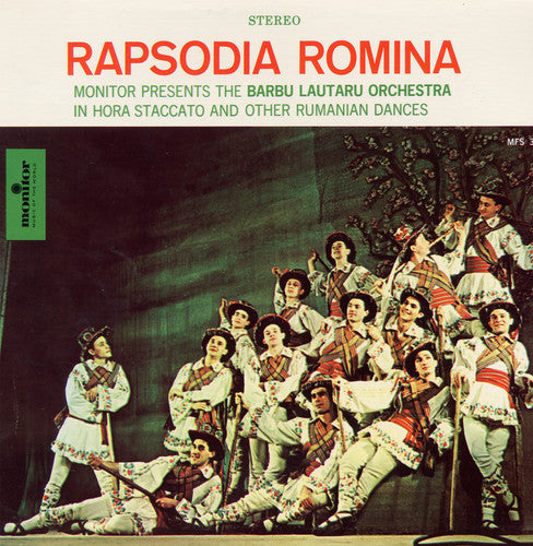 the album cover for Barbu Lautaru Orchestra - Rapsodia Romina: The Barbu Lautaru Orchestra