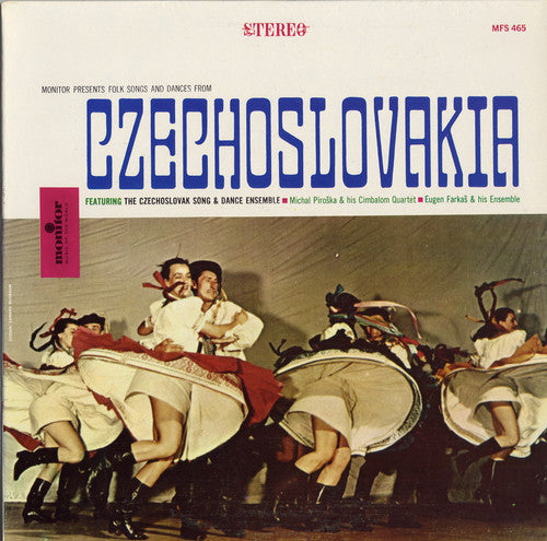 the album cover for Folk Songs & Dances From Czechoslovakia - Folk Songs Czechoslovakia / Various