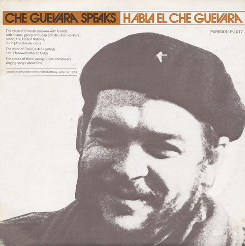the album cover for Che Guevara - Che Guevara Speaks