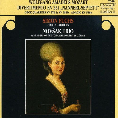 the album cover for Mozart W. A. - Divertimento KV 251 Nannerl-Septett