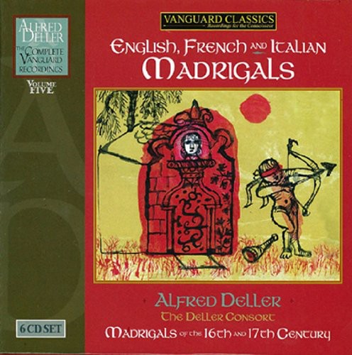 the album cover for Pegasus - Madrigals: Complete Deller 5