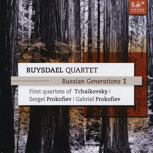 the album cover for Ruysdael Quartet - Russian Generations 1