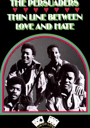 the album cover for Persuaders - Thin Line Between Love and Hate
