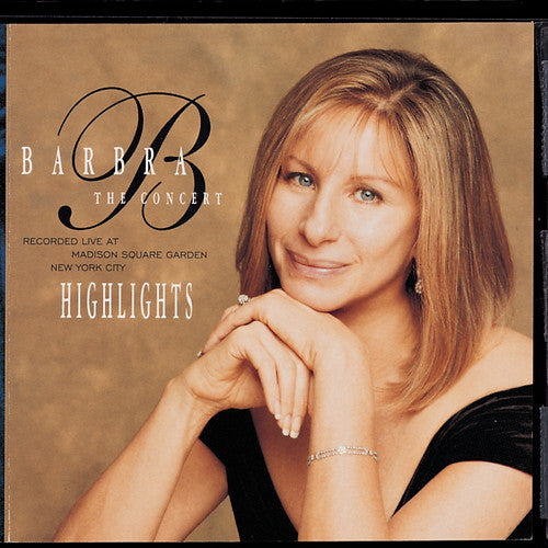 the album cover for Barbra Streisand - Concert Highlights
