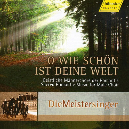 the album cover for Die Meistersinger - Oh Wie Schon Ist Deine Welt: Sacred Romantic Music
