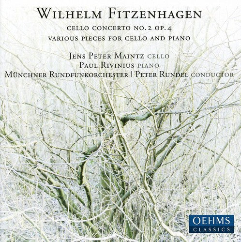 the album cover for W. Fitzenhagen - Concerto for Cello & Orchestra