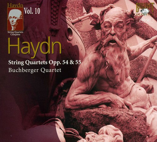 the album cover for J. HAYDN - String Quartets 10